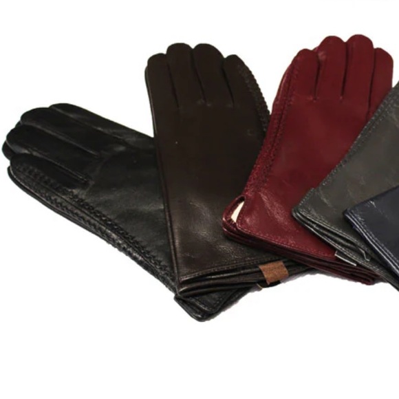 610. Leather Classic Ladies Glove 100% Leather Select Color Choice NEW Item NWT - Picture 2 of 3